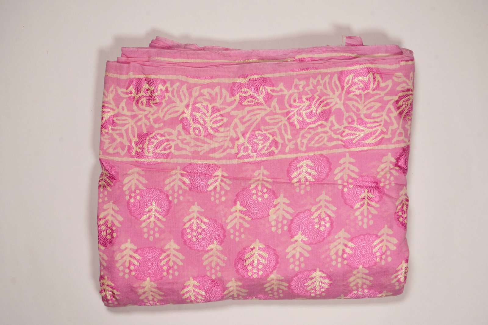 Handmade Mandu Maheshwari Silk Saree - Image 3