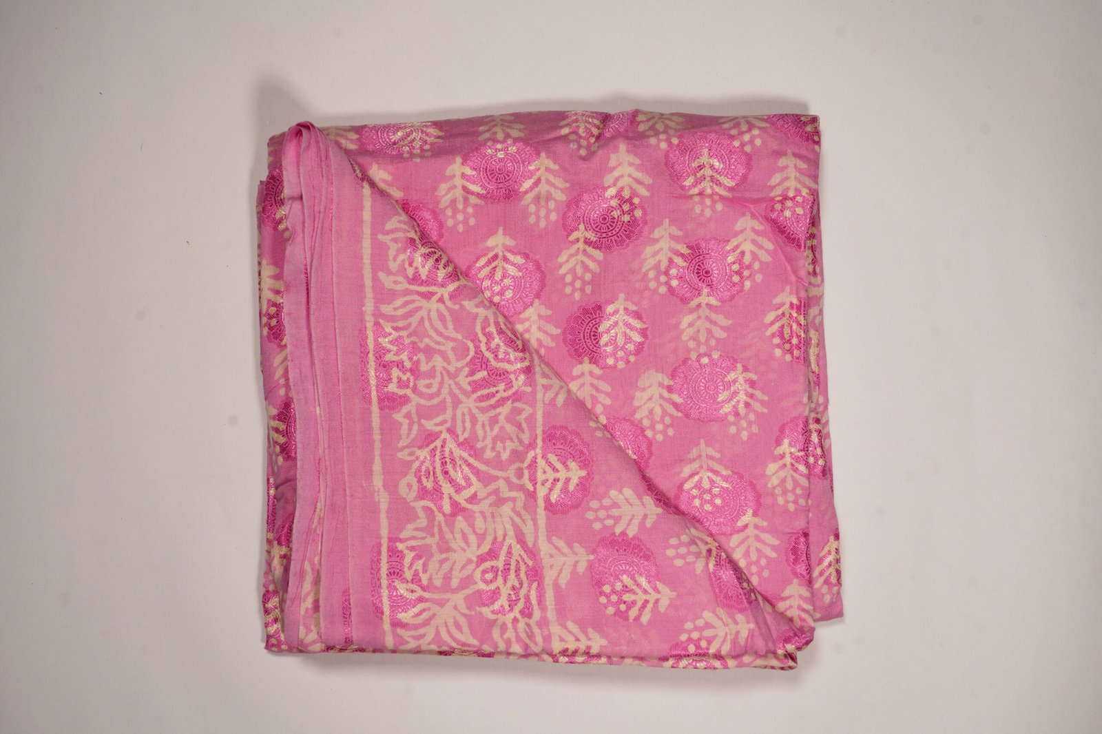 Handmade Mandu Maheshwari Silk Saree - Image 2